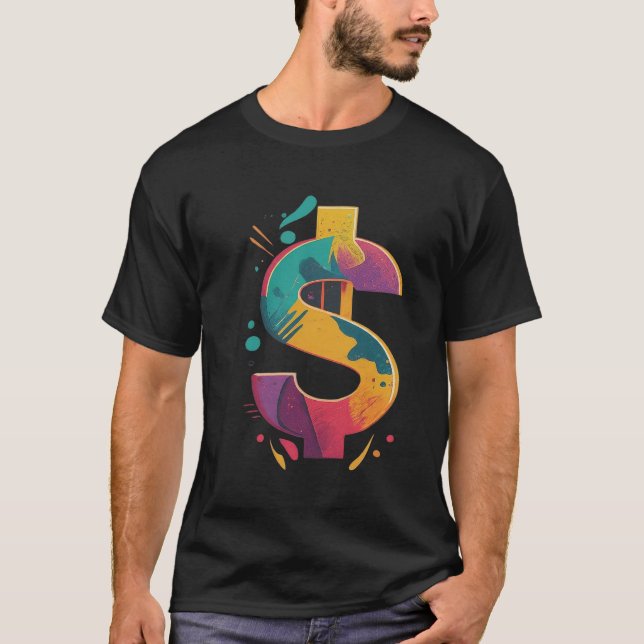 the symbol of dollar T-Shirt (Front)