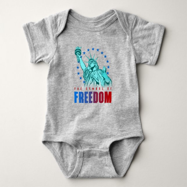 The Symbol of Freedom | Baby Bodysuit (Front)