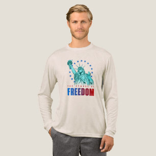 The Symbol of Freedom Men's Long Sleeve Tri-Blend Shirt