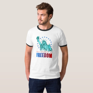 The Symbol of Freedom   Men's Ringer T-Shirt
