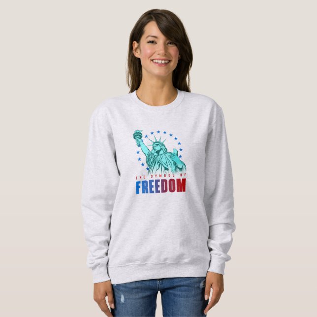 The Symbol of Freedom | Women's Sweatshirt (Front Full)