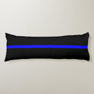 The Symbolic Thin Blue Line Concept Body Cushion