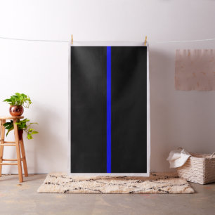 The Symbolic Thin Blue Line Concept Fabric