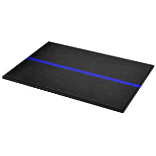 The Symbolic Thin Blue Line Graphic Cutting Board