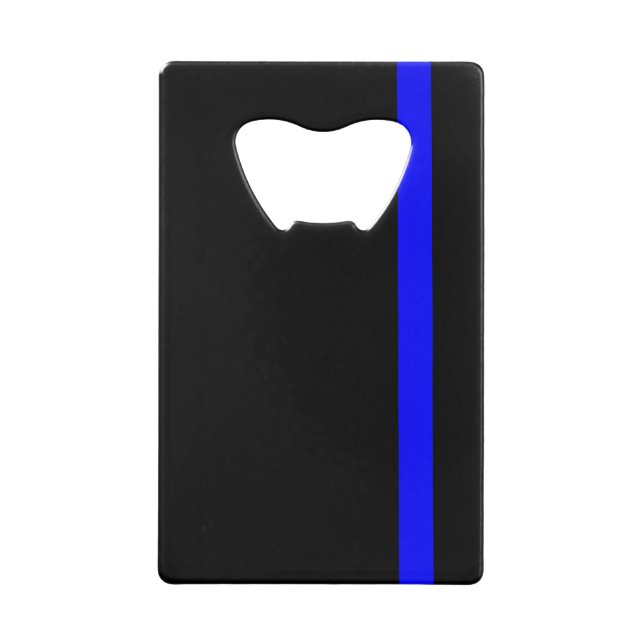 The Symbolic Thin Blue Line on Black (Front)