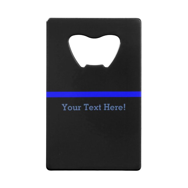 The Symbolic Thin Blue Line Personalise This (Front)