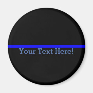 The Symbolic Thin Blue Line Personalise This Magnet