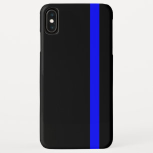 The Symbolic Thin Blue Line Vertical Case-Mate iPhone Case