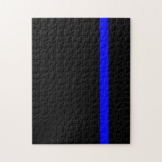 The Symbolic Thin Blue Line Vertical Jigsaw Puzzle (Vertical)