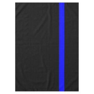 The Symbolic Thin Blue Line Vertical Style Tablecloth