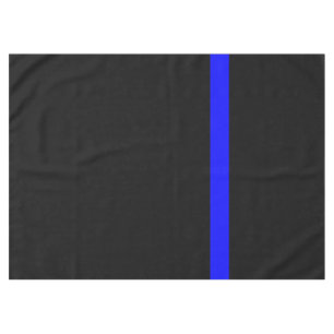 The Symbolic Thin Blue Line Vertical Style Tablecloth