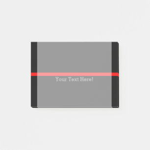 The Symbolic Thin Red Line Personalise This Post-it Notes