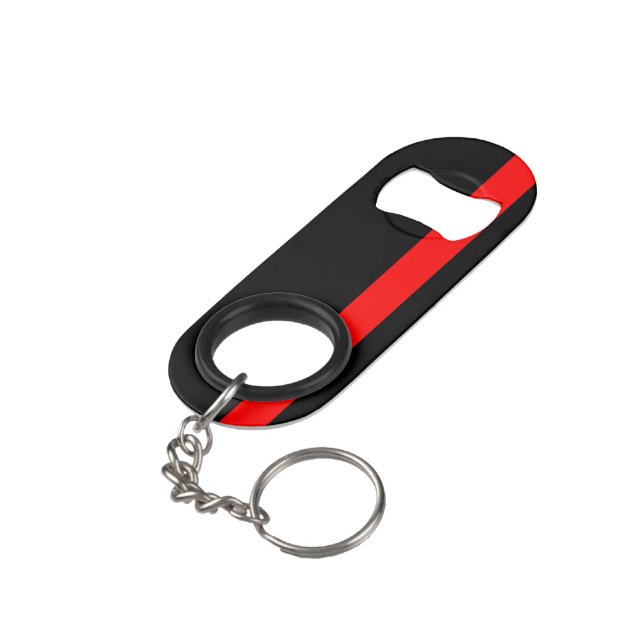 The Symbolic Thin Red Line Vertical Style on a (Back Angled)