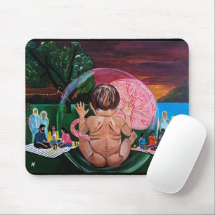 The Symphony of Souls Painting by Alfred Fox Mouse Pad