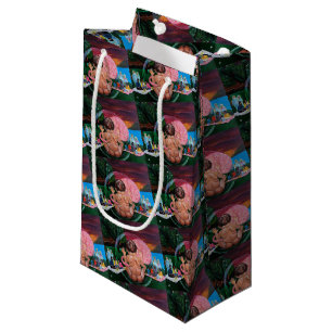 The Symphony of Souls Painting by Alfred Fox Small Gift Bag