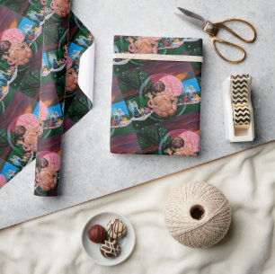 The Symphony of Souls Painting by Alfred Fox Wrapping Paper
