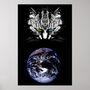The Tabby Cat - Master of the Universe Poster