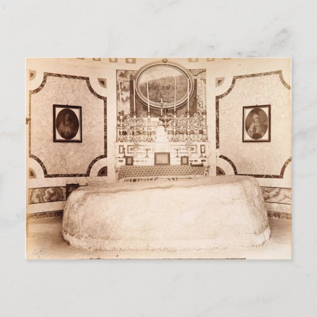 The "Table of Christ" in Nazareth Postcard (Front)