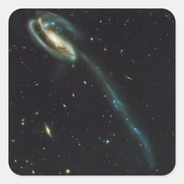 The Tadpole Galaxy UGC 10214 Square Sticker (Front)
