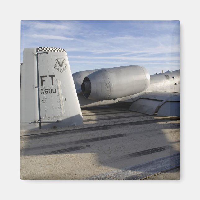The tail section of an A-10 Thunderbolt II Magnet (Front)
