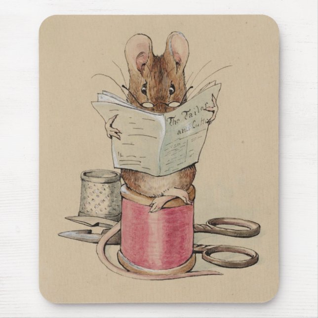 The Tailor Mouse (by Beatrix Potter) Pad (Front)