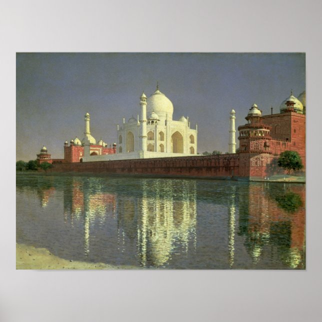 The Taj Mahal, 1874-76 Poster (Front)