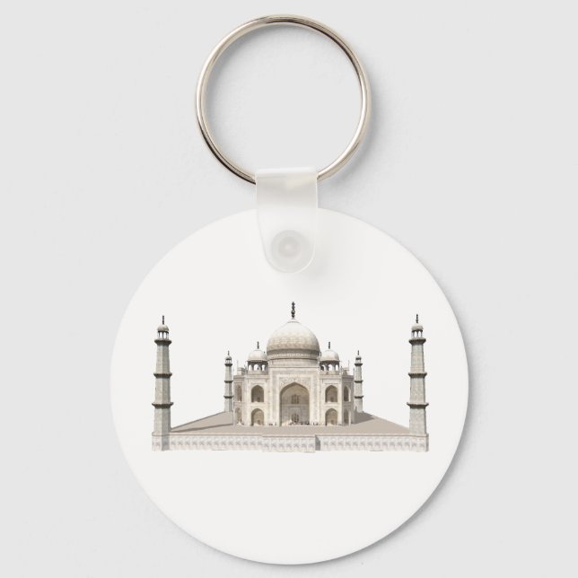 The Taj Mahal: 3D Model: Key Ring (Front)