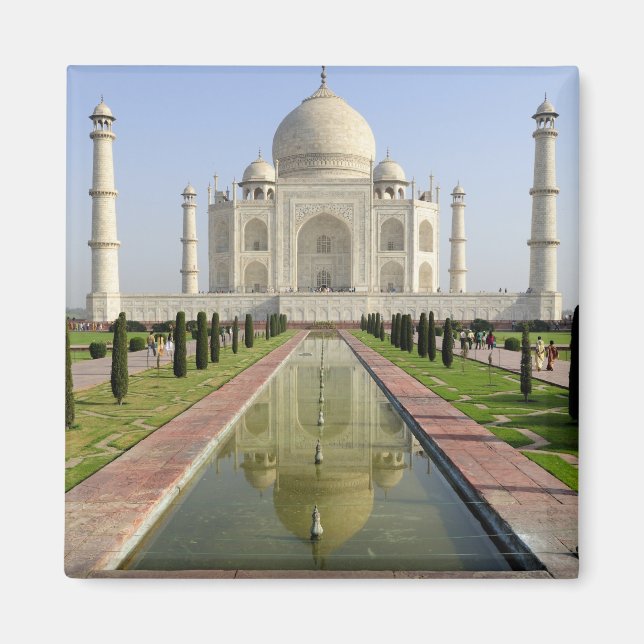 The Taj Mahal, Agra, Uttar Pradesh, India, Magnet (Front)