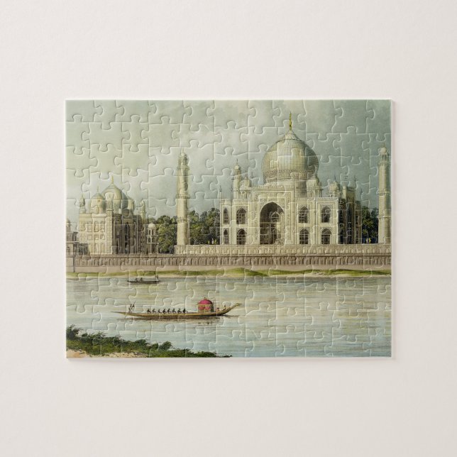 The Taj Mahal, Tomb of the Emperor Shah Jehan and Jigsaw Puzzle (Horizontal)