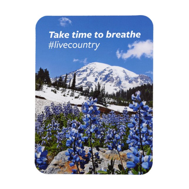 The Take Time to Breathe Magnet (Vertical)