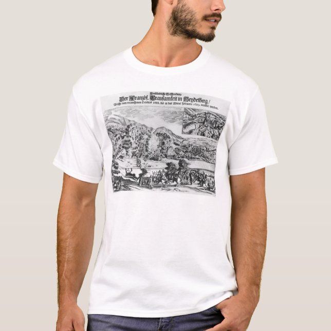 The taking and destruction of Heidelberg by T-Shirt (Front)