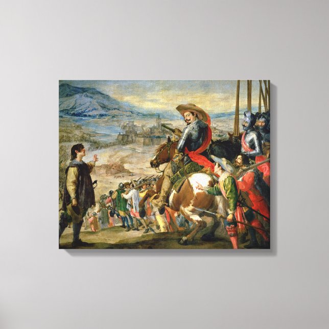 The Taking of Breisach Canvas Print (Front)