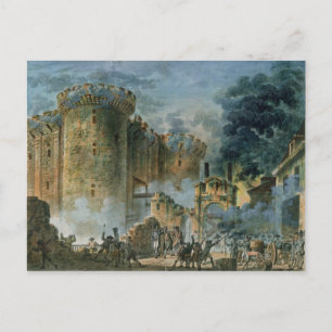 The Taking of the Bastille, 14th July 1789 Postcard