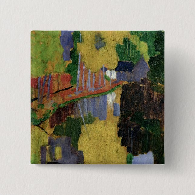 The Talisman 15 Cm Square Badge (Front)