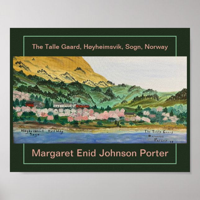 The Talle Gaard (The Talla Farm) '78 MEJP Fine Art Poster (Front)