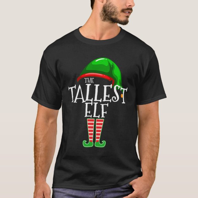 The Tallest Elf Family Group T-Shirt (Front)