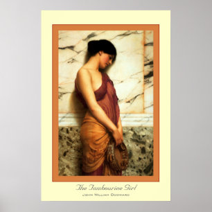 The Tambourine Girl Poster
