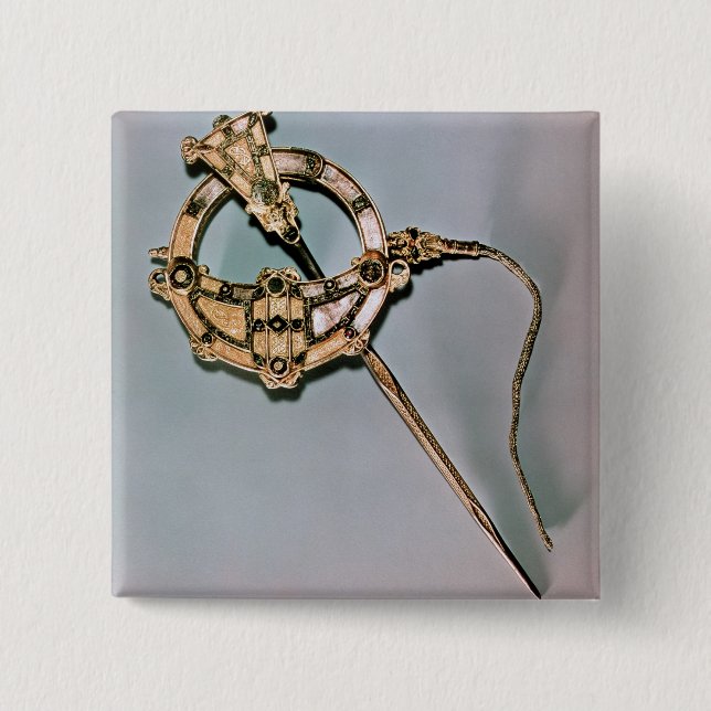The Tara Brooch, from Bettystown, County Meath (ca 15 Cm Square Badge (Front)