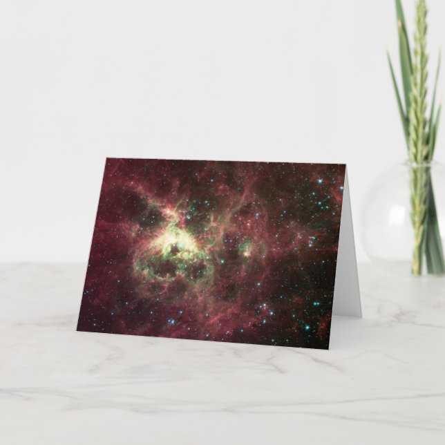 The Tarantula Nebula Greeting Card (Front)