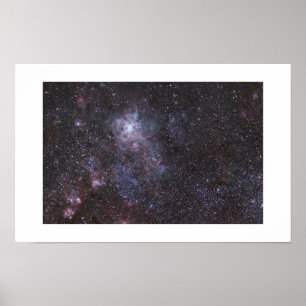 The Tarantula Nebula - Large Magellanic Cloud Poster
