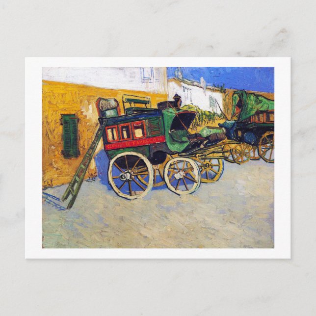 The Tarascon Diligence Vincent Van Gogh Postcard (Front)
