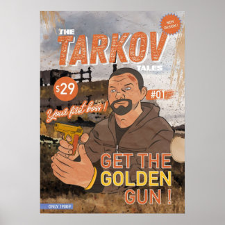 The Tarkov Tales 01 Escape from Tarkov Reshala Poster
