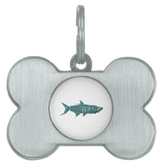 THE TARPON STRIKE PET ID TAG
