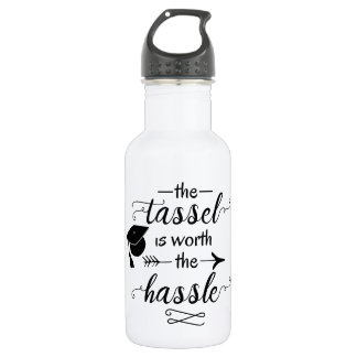 The tassel is worth the hassle 532 ml water bottle