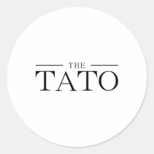 The Tato - Ukrainian Dad From Ukraine Classic Round Sticker