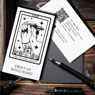 The Tattoo Artist Tarot Business Card