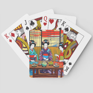The Tea Drinkers Playing Cards