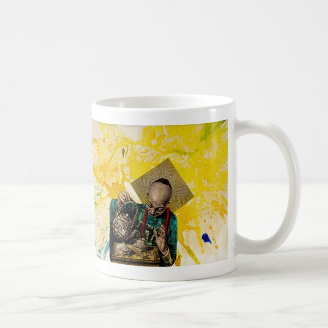 The Tea Man by Michael Moffa Coffee Mug (Right)