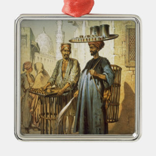 The Tea Seller, from 'Souvenir of Cairo', 1862 (li Metal Tree Decoration