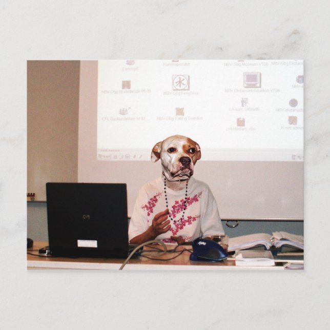 The teacher postcard (Front)